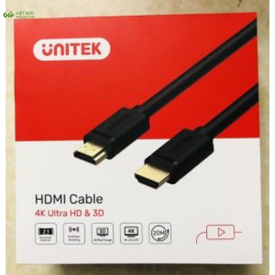 CÁP HDMI UNITEK 10M